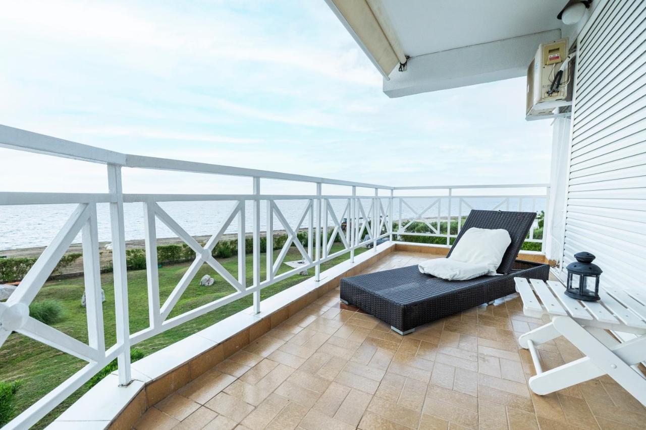 Delmare Dom Seafront Villa Kalyves Polygyrou Ngoại thất bức ảnh