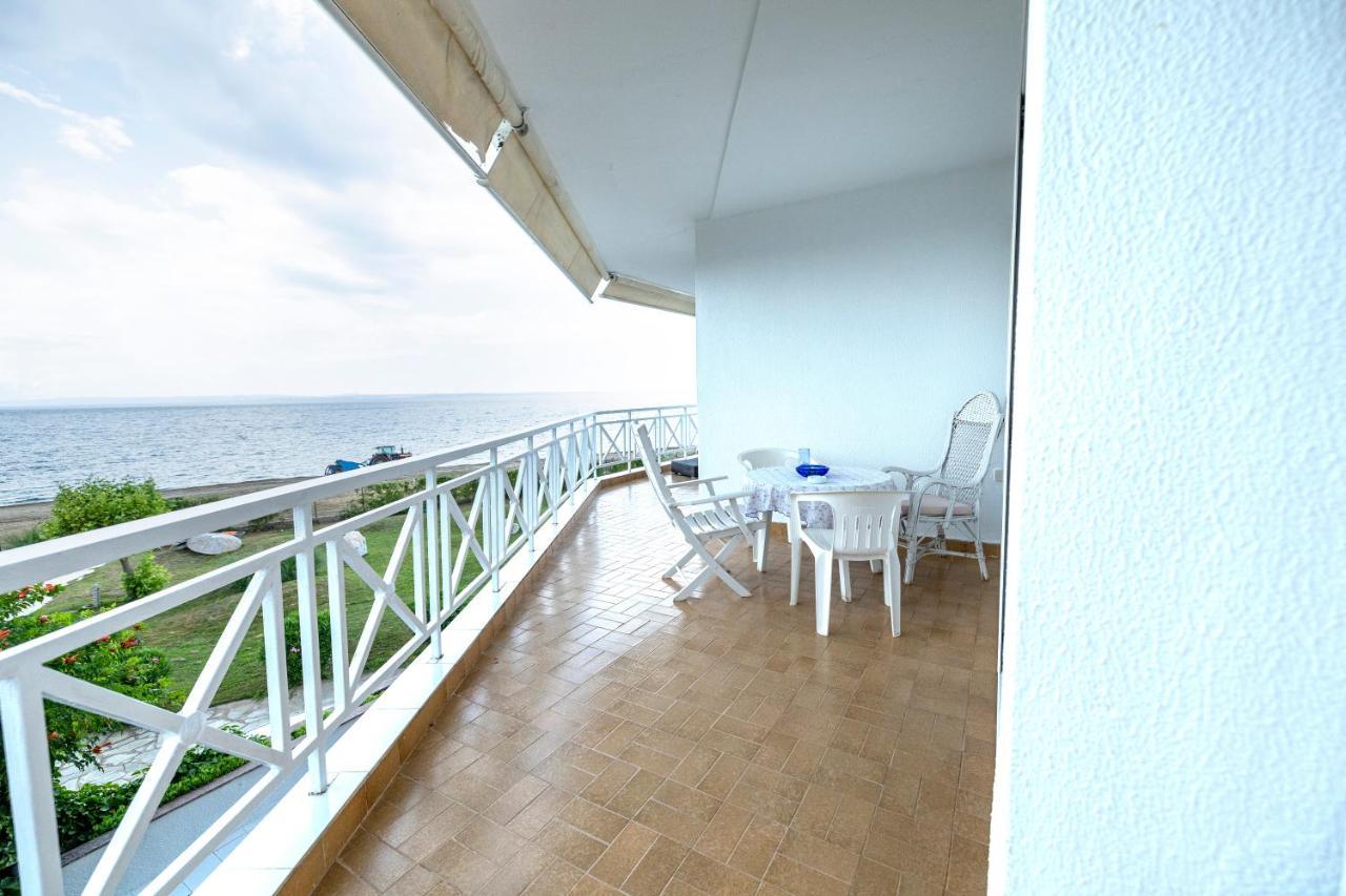 Delmare Dom Seafront Villa Kalyves Polygyrou Ngoại thất bức ảnh