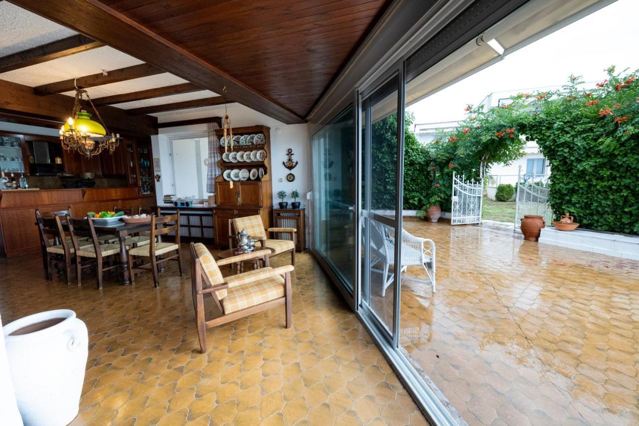 Delmare Dom Seafront Villa Kalyves Polygyrou Ngoại thất bức ảnh